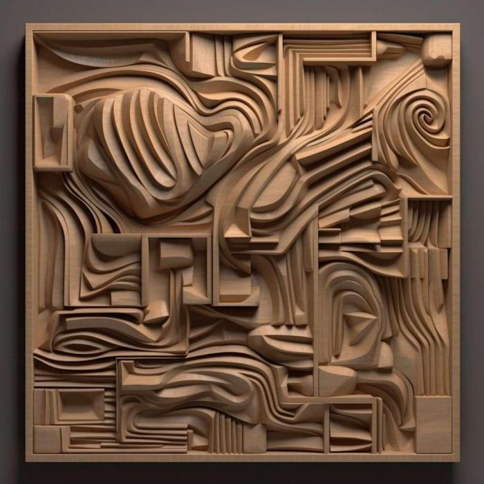 نموذج ثلاثي الأبعاد لآلة CNC 3D Art 